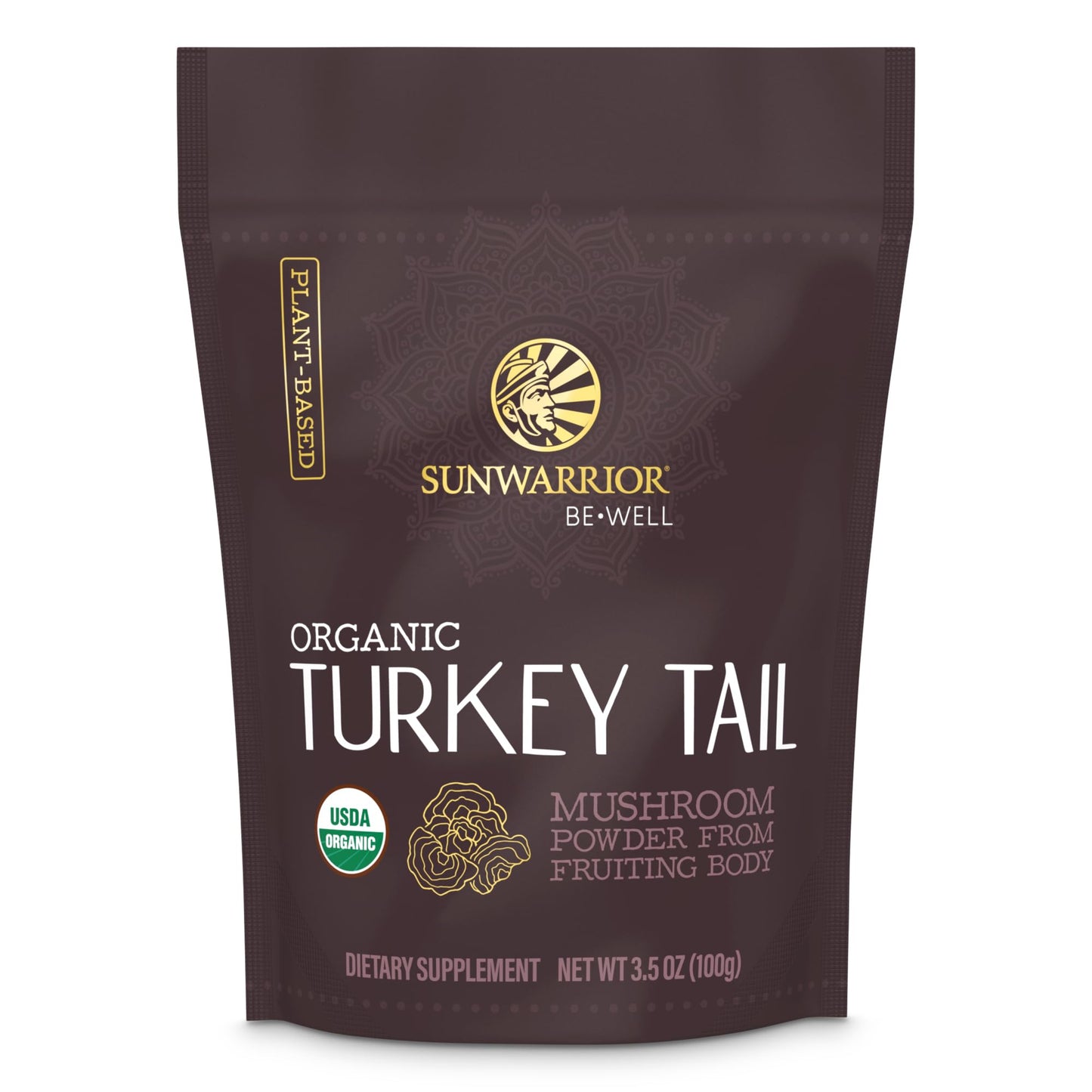 Sunwarrior Organic Turkey Tail Mushroom Powder