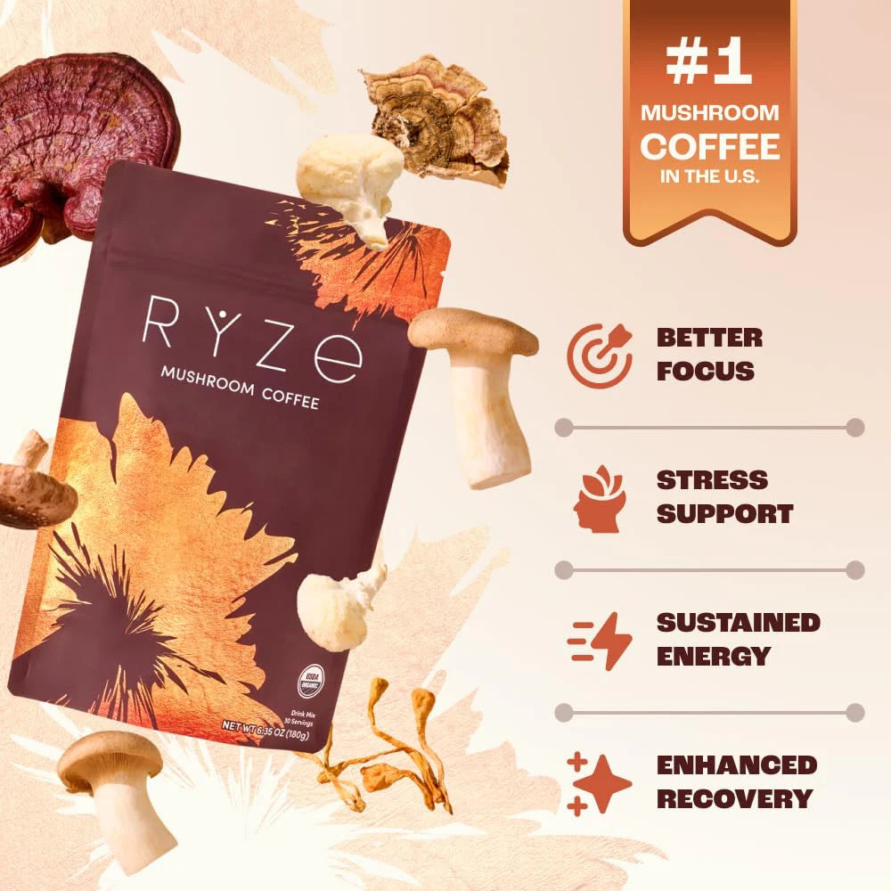 Organic Mushroom Coffee Powder